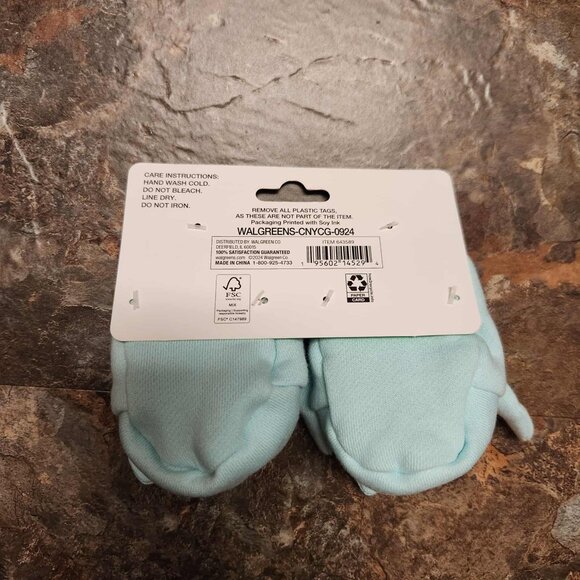 Happy Go Fluffy Bunny Baby Booties - Size 0-6months - NWT - Picture 3 of 4